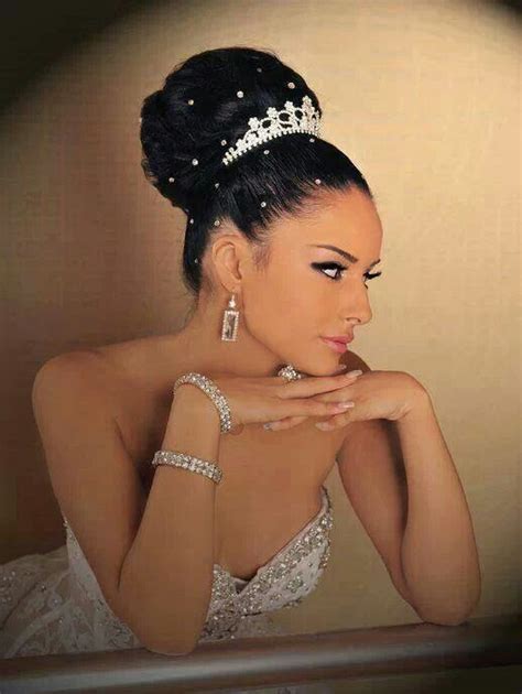Princess Updo Black Wedding Hairstyles Elegant Wedding Hair Bride
