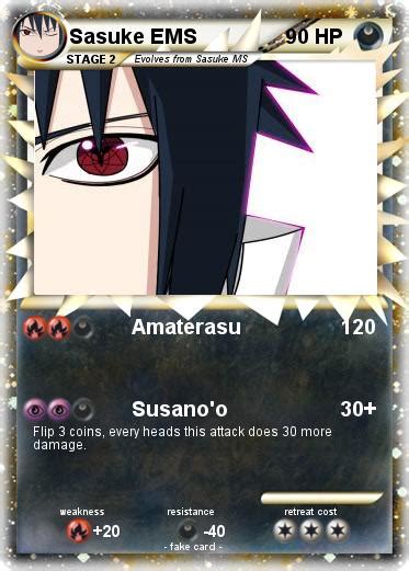 Pokémon Sasuke Ems 6 6 Amaterasu My Pokemon Card