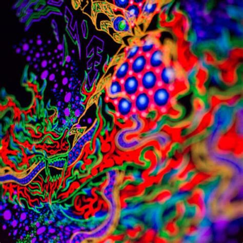 Trippy Wall Art Tapestry Psychedelic Backdrop Neon Blacklight Etsy