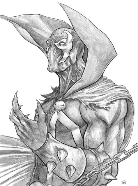 Spawn By Soulstryder210 Dark Art Drawings Deadpool Art Marvel Drawings