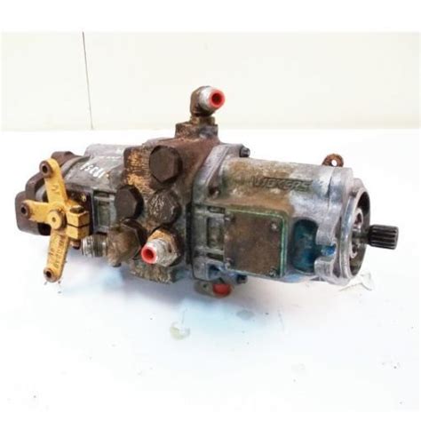 Used Hydraulic Pump Tandem Fits Case 1835b D94119