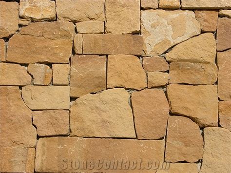 Lueders Antique Limestone Thin Stone Veneer From United States