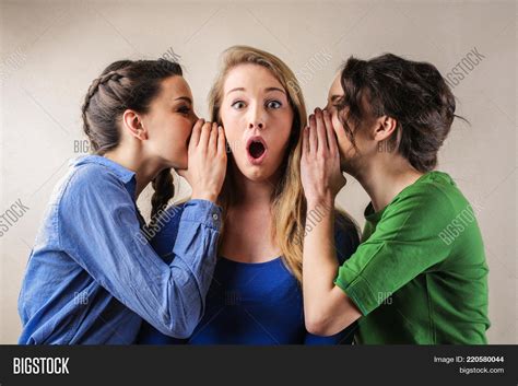 Whispering Secrets Image & Photo (Free Trial) | Bigstock