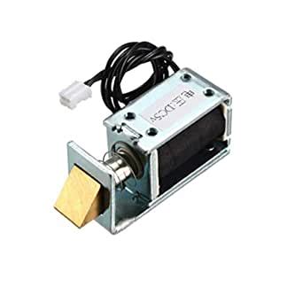 Uxcell DC5V Push Type Electromagnetic Solenoid Lock Open Frame For