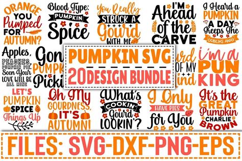 Funny Quotes Pumpkin Svg Bundle Vol 2 Bundle · Creative Fabrica