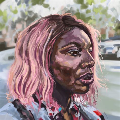 Artstation Portrait Of Michaela Coel In I Will Destroy You