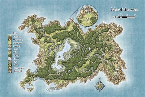 Dnd World Map Map Fantasy Map