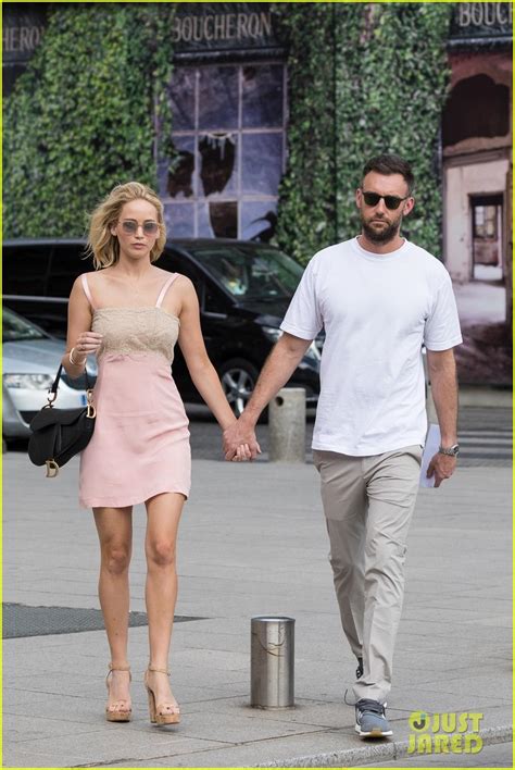 Jennifer Lawrence Cooke Maroney Hold Hands In Paris Photo 4126240