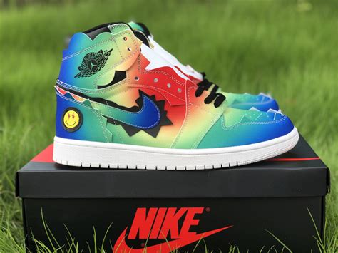 J balvin air jordan 1 | air balvin outfit ideas подробнее. J Balvin x Air Jordan 1 High OG Multi-Color For Sale 2020