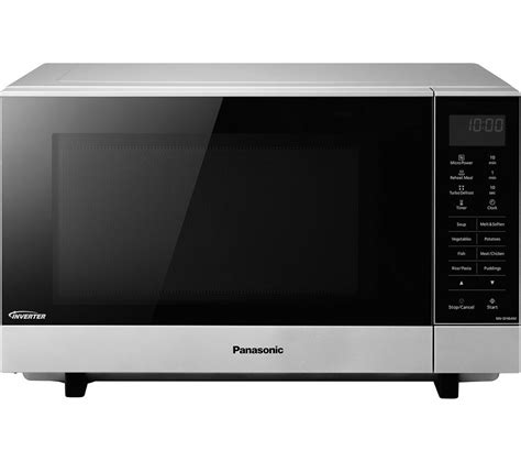 We are glad you have chosen to purchase a panasonic microwave oven. PANASONIC NN-SF464MBPQ Solo Microwave - Silver Fast Delivery | Currysie