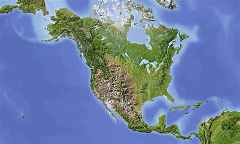 North America Maps Guide Of The World