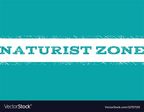 Naturist Zone Watermark Stamp Royalty Free Vector Image
