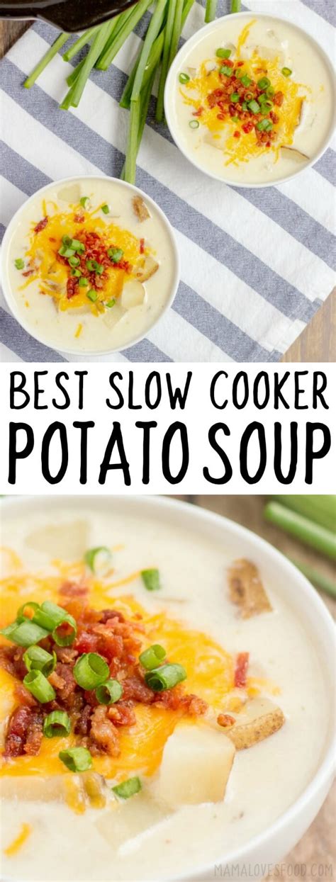 Best Potato Soup Recipe Mama Loves Food