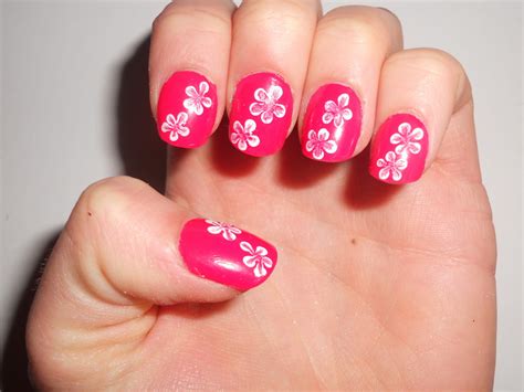 Polished Perfect Flower Nail Art