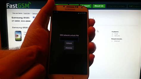 Unlock Samsung Galaxy S4 Tutorial Youtube