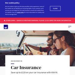 Maybe you would like to learn more about one of these? www.Axani.co.uk - Car Insurance Northern Ireland by AXA NI