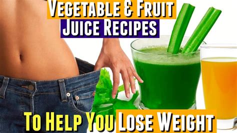 juice weight lose recipe recipes juicing fruit vegetable juices fccmansfield