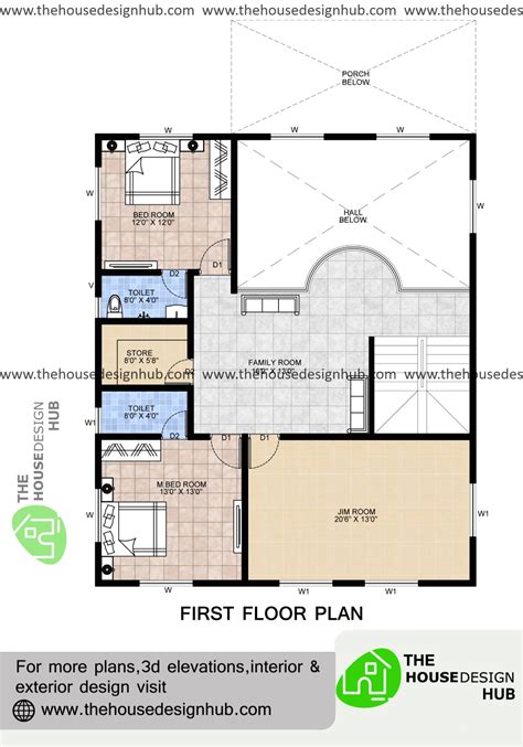 4 Bhk House Plan4 Bhk Plan Layout Duplex Floor Plans Bungalow Floor