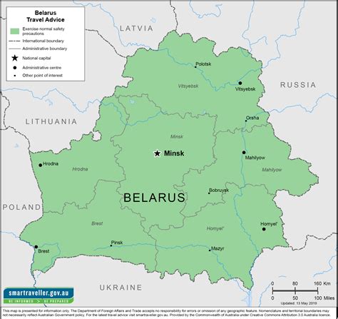 Map Of Belarus And Surrounding Countries World Map