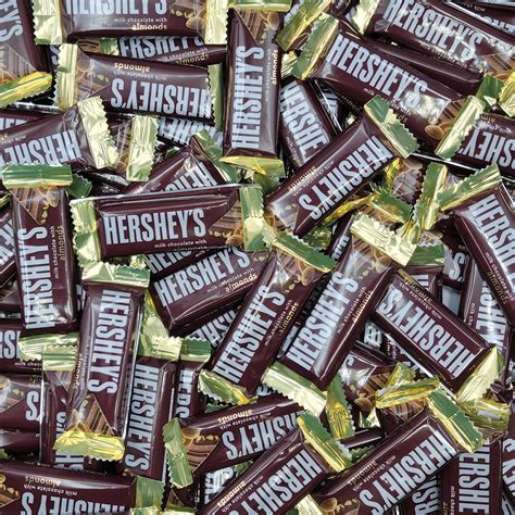 Buy Hersheys Milk Chocolate With Almonds Snack Size Candy Bars