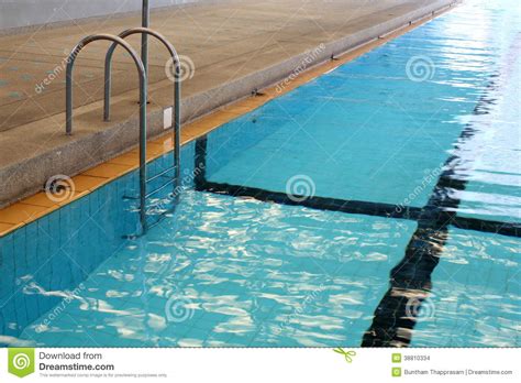 Swimming Pool With Stair Stock Photo Image Of Activity 38810334