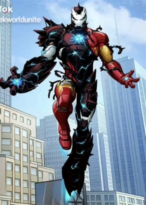 Venomized Iron Man Symbiotes Marvel Marvel Comics Wallpaper