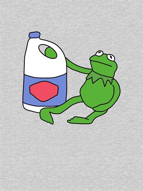 Kermit With Bleach Pullover Hoodie By Drayziken Redbubble