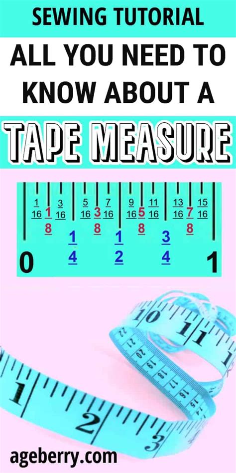 All About Tape Measure For Sewing Ultimate Guide Sewing Measurements
