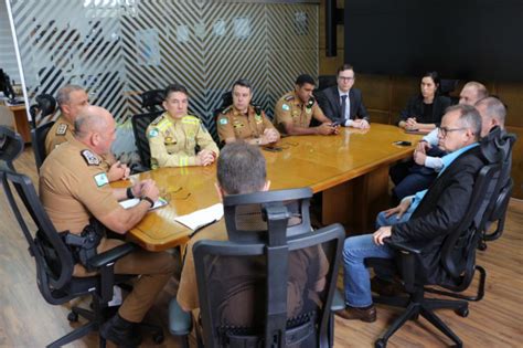 Novo Secretário De Segurança Pública Reúne Comandantes Das Forças Do Paraná Portaljnn