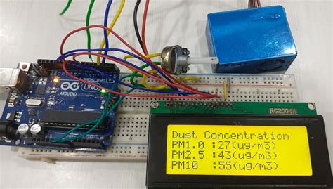 Interfacing Pms5003 Pm25 Air Quality Sensor With Arduino