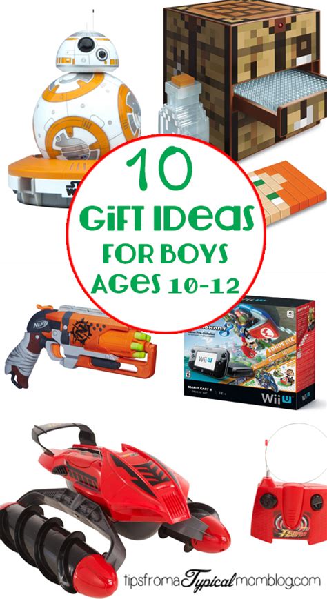 10 Gifts for Boys ages 1012  Tips from a Typical Mom