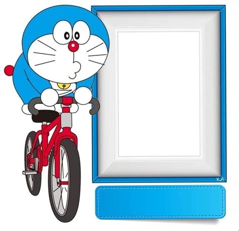Background Doraemon Frame Png
