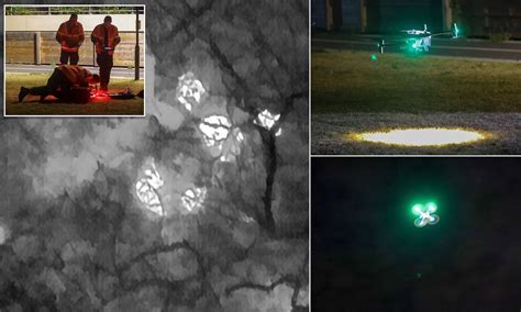 Incredible Moment Drones Rescue Woman Who Goes Missing For Eight Hours
