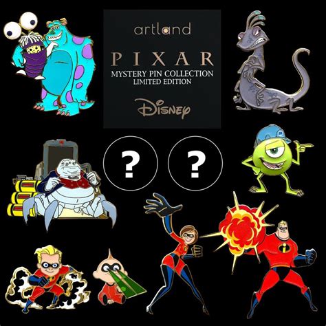 Artland Pixar Mystery Pin Collection Wave Disney Pins Blog