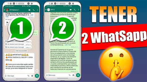 🤫 Como Tener 2 Whatsapp En Mi Celular 2 Whatsapp En Un Telefono