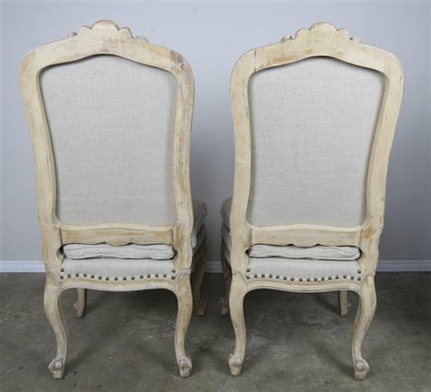 How can you tell the difference between louis xv (15th) or louis xvi (16th) antique style chairs? Set of 14 French Painted Louis XV Dining Chairs For Sale ...