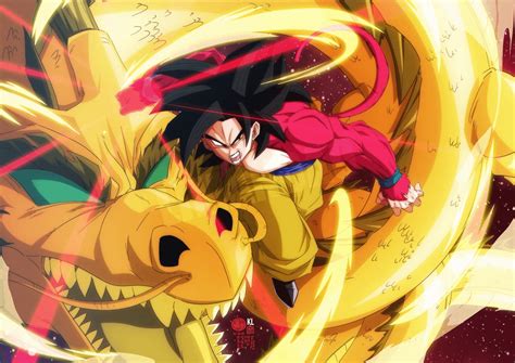 Ssj4 Goku Dragon Fist By Limandao R Dbz