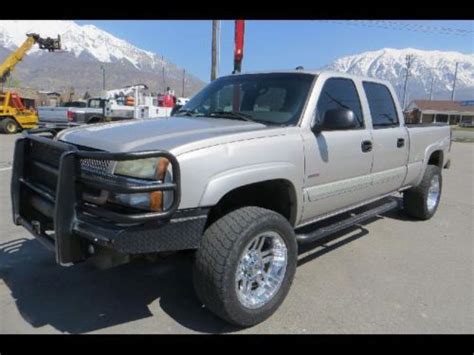 Find Used 2004 Chevrolet 2500hd Silverado Crew Cab 4x4 Duramax Turbo