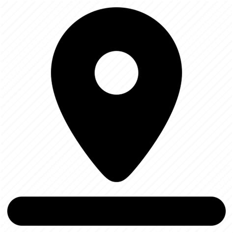 Drop Location Map Marker Navigation Pin Icon