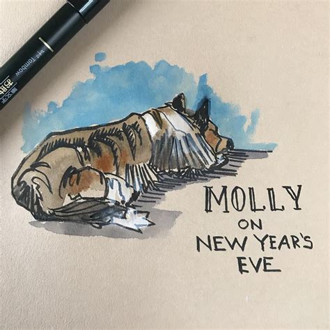 Cozy And Warm Inside On This Bitter Cold Day Sketching My Shelties