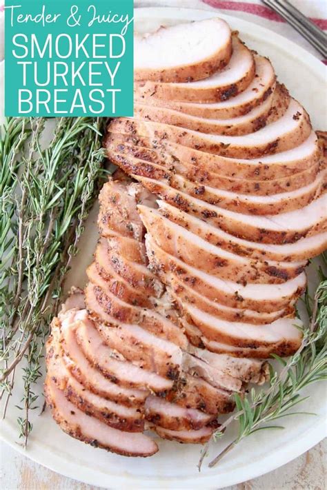 smoked turkey breast recipe