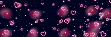 Cute Twitter Headers Hearts Draw Simply