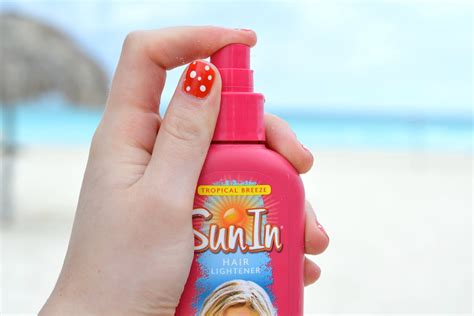 Do not apply more than once between shampoos. My Summer Blonde Hair Secret | Sun-In Lightening Spray ...