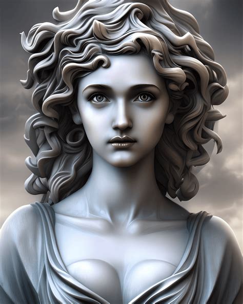 Beautiful Greek Goddess Statue · Creative Fabrica