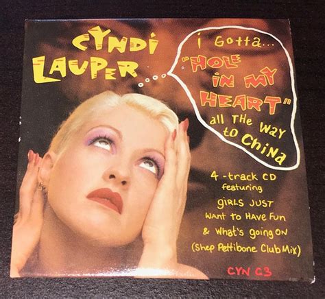 Cyndi Lauper Hole In My Heart All The Way To China 1988 Cd Discogs