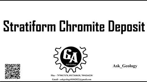 Stratiform Chromite Deposit Detailed Discussion By Askgeology