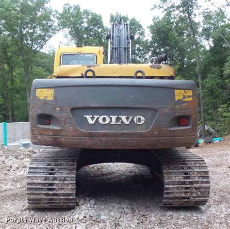 2002 Volvo Ec150lc Excavator In House Springs Mo Item K7571 Sold