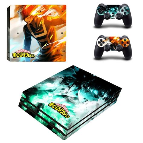 My Hero Academia Ps4 Pro Skin Sticker For Sony Playstation 4 Console