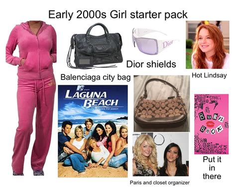 Early 2000s Girl Starter Pack Starterpacks