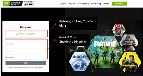 Bulut Tabanl Oyun Platformu Geforce Now Powered By Game